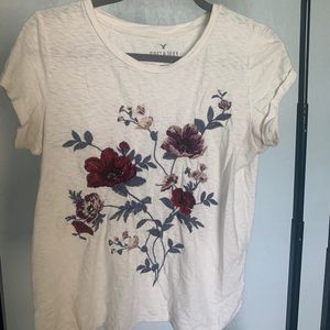 American Eagle Embroidered Tee